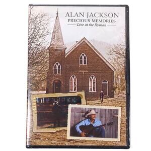 Alan Jackson: Precious Memories Live at the Ryman DVD - 2017 - NEW & Sealed